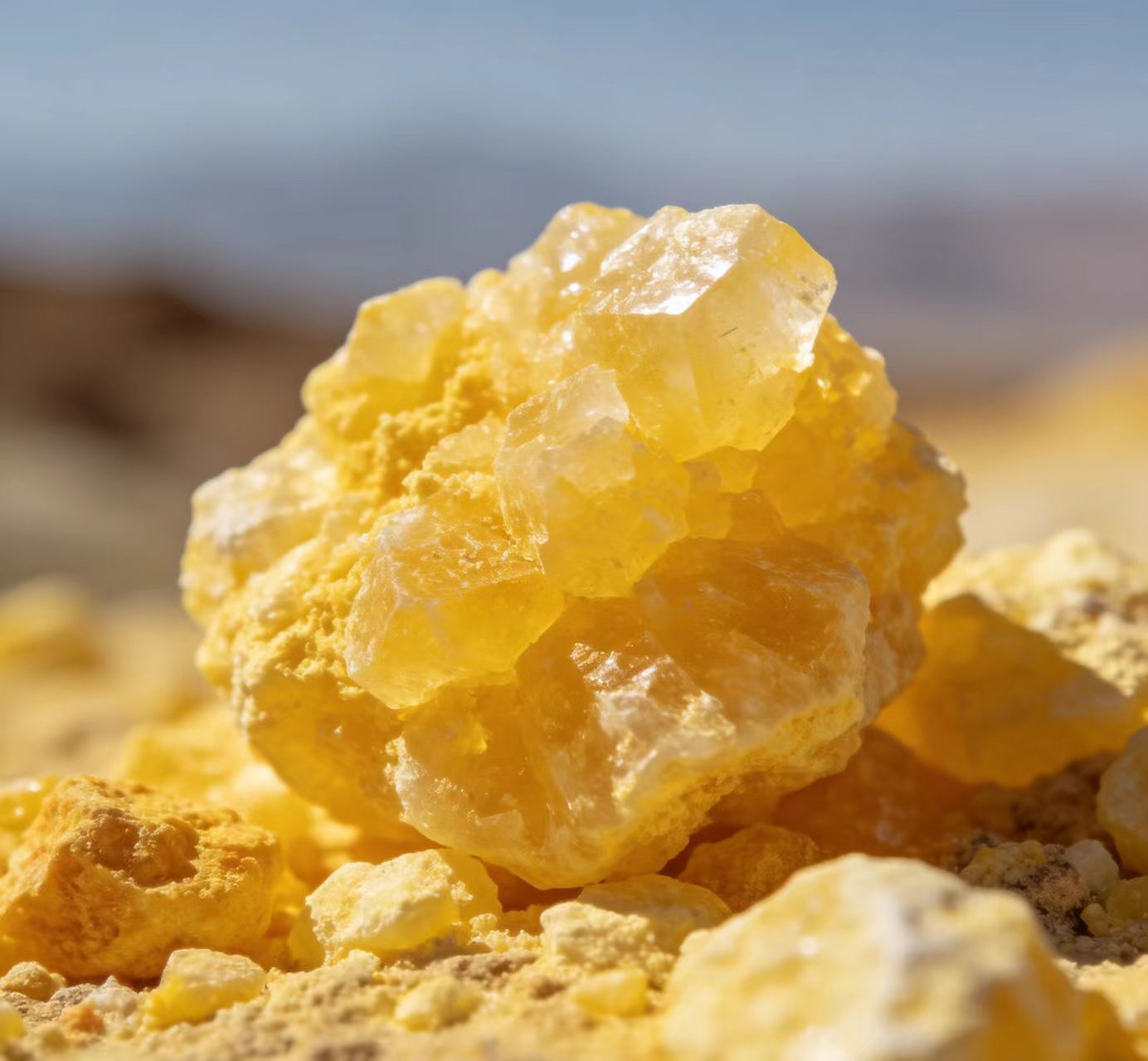 Sulfur granular